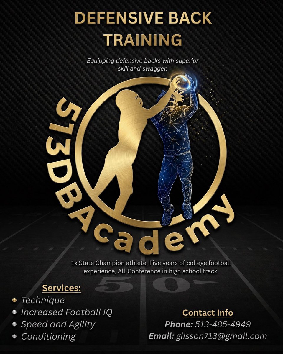 ntgliss7's tweet photo. Affordable, High-Quality Football Training for Young Athletes! 🏈 

Looking to help your athlete excel without breaking the bank? Let's master skills &amp; technique together.

DM me or connect here:
📸 IG: ntgliss7 https://t.co/4miKhPxnrL