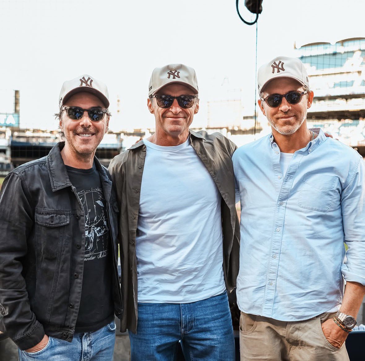ReyncldsRyan's tweet photo. The band is back together! ⚾️ https://t.co/PTFHW6OJff