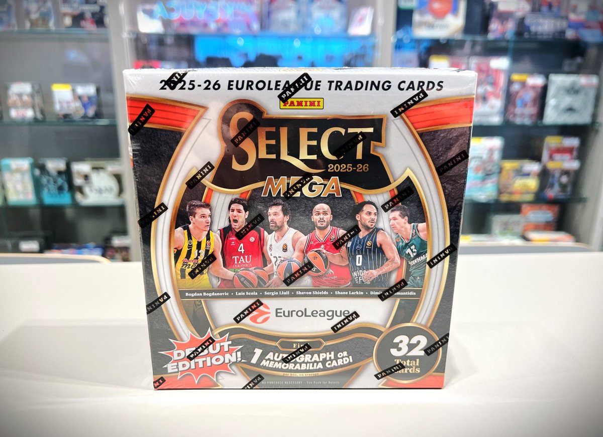 新商品入荷情報🏀】 ・2025-26 PANINI SELECT EUROLEAGUE BASKETBALL