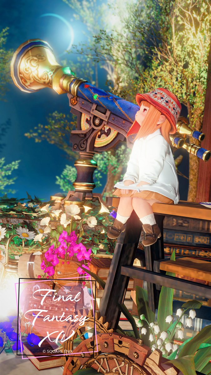おはようございますっ🪻⭐︎˖⋆☽ #FF14 #Studio_Kai #Laha_Logo