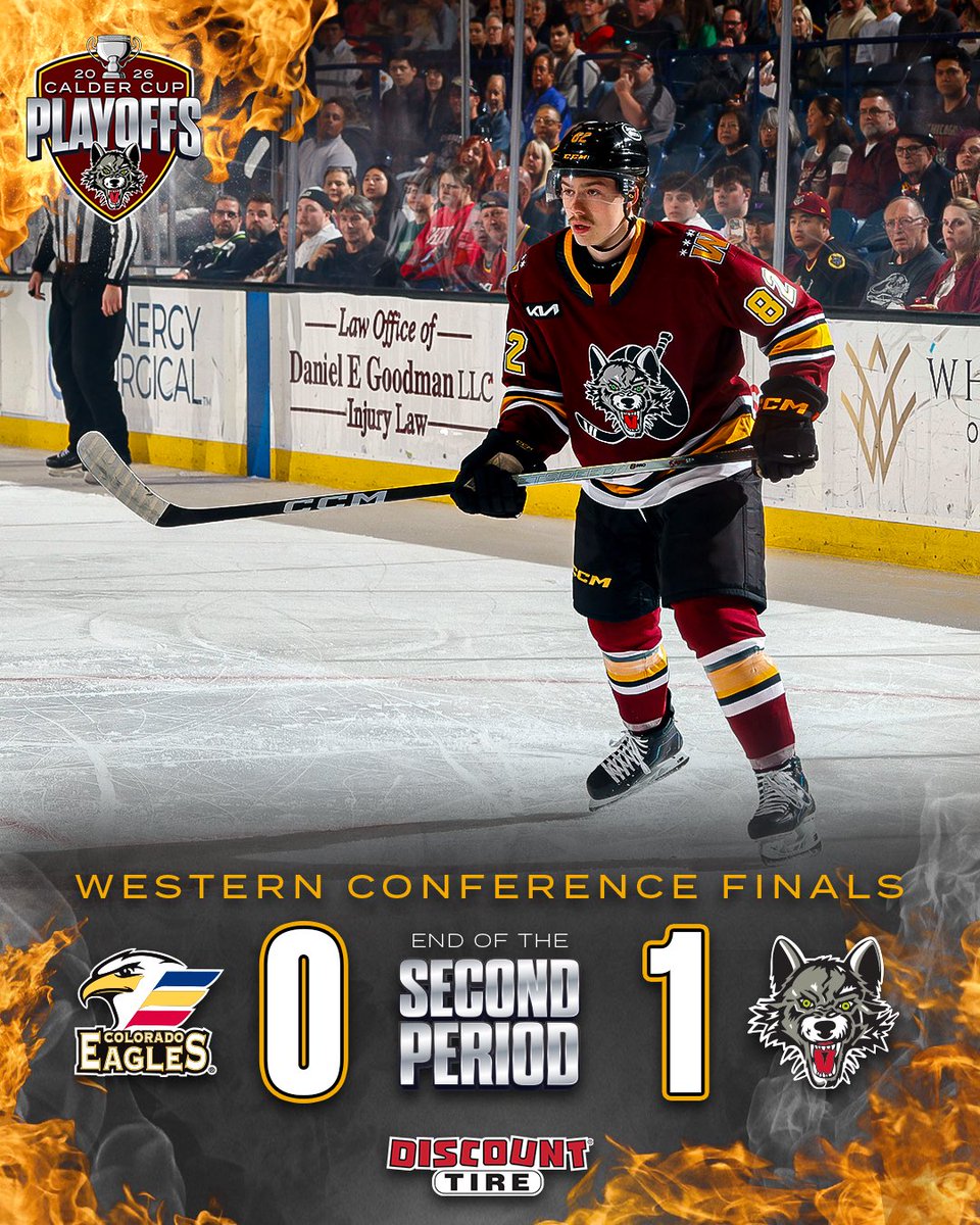 Chicago_Wolves's tweet photo. taking the lead to third 😮‍💨

#OnTheHunt • @DiscountTire https://t.co/NSUZvCtYAz