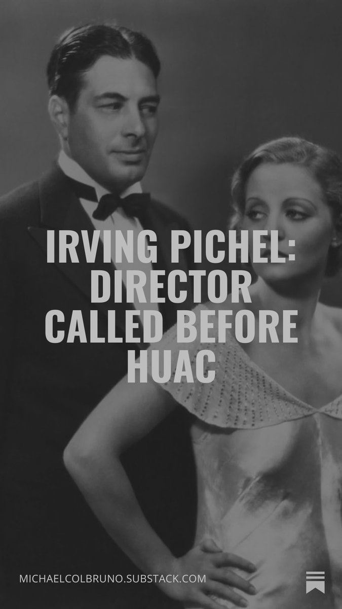 MikeOpera's tweet photo. Your favorite Lobbyist/Historian is now on @Substack, where I'll be posting about Bay Area history and historical figures. My  first post is about blacklisted Hollywood director Irving Pichel:  https://t.co/7J1VzLOwgt https://t.co/lnPlV6kyBi