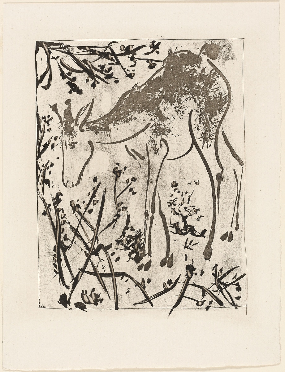 pablocubist's tweet photo. The Doe, from Histoire naturelle #artbots #picasso https://t.co/43duoBTuWB