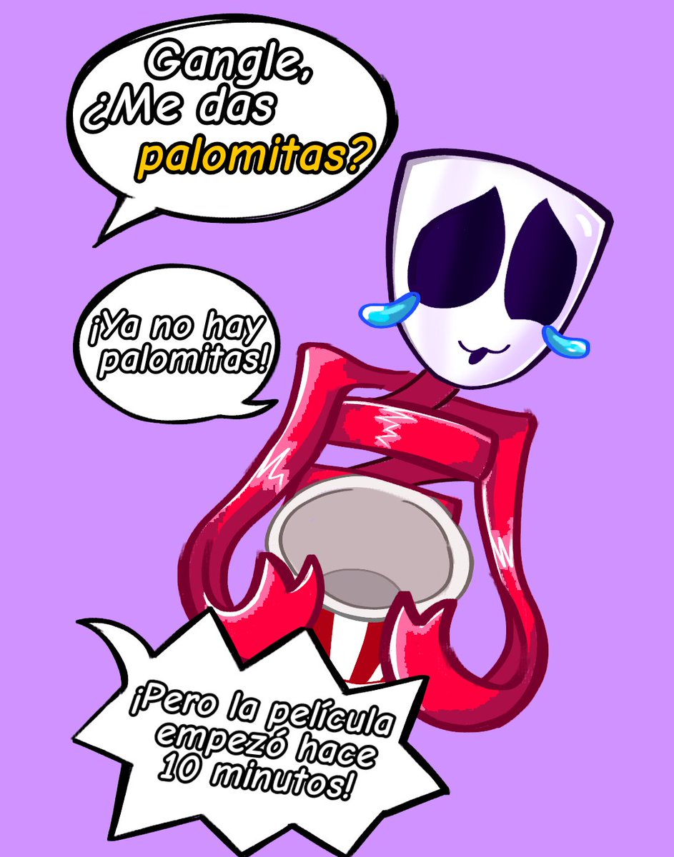 SMOKE_FACE_ART's tweet photo. ¡¿Cómo que ya no hay?!
 (4/4) Diseño para los stickers de mis freebies.🥳✨
#Gangle #Abstragedy ? https://t.co/meYcGhA3GN