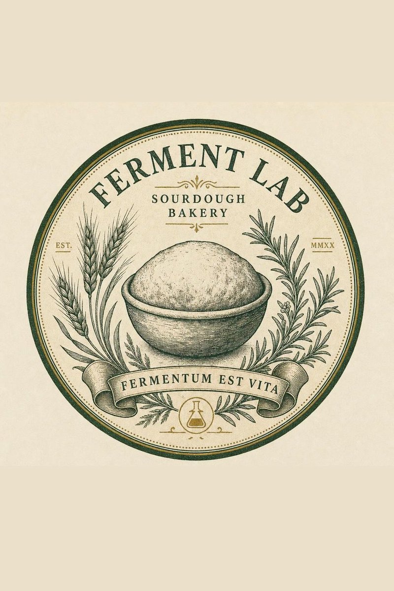 LogoCreator_AI's tweet photo. 4 logo directions for Ferment Lab — Sourdough Bakery &amp; Boulangerie.  
Which one feels right?😜
Drop your favorite number below 👇

#FermentLab #Sourdough #ArtisanBakery #LogoDesign #Branding #BreadLover #NaturalFermentation https://t.co/MAS45LGTE6