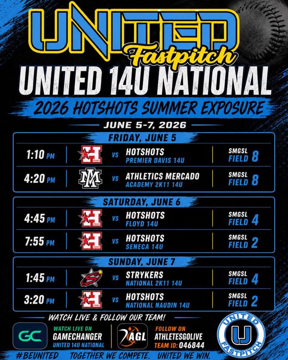 MaeSavant's tweet photo. Tournament schedule for this weekend!!  Let’s go out and show out girls!!! https://t.co/jKa2c99KRN