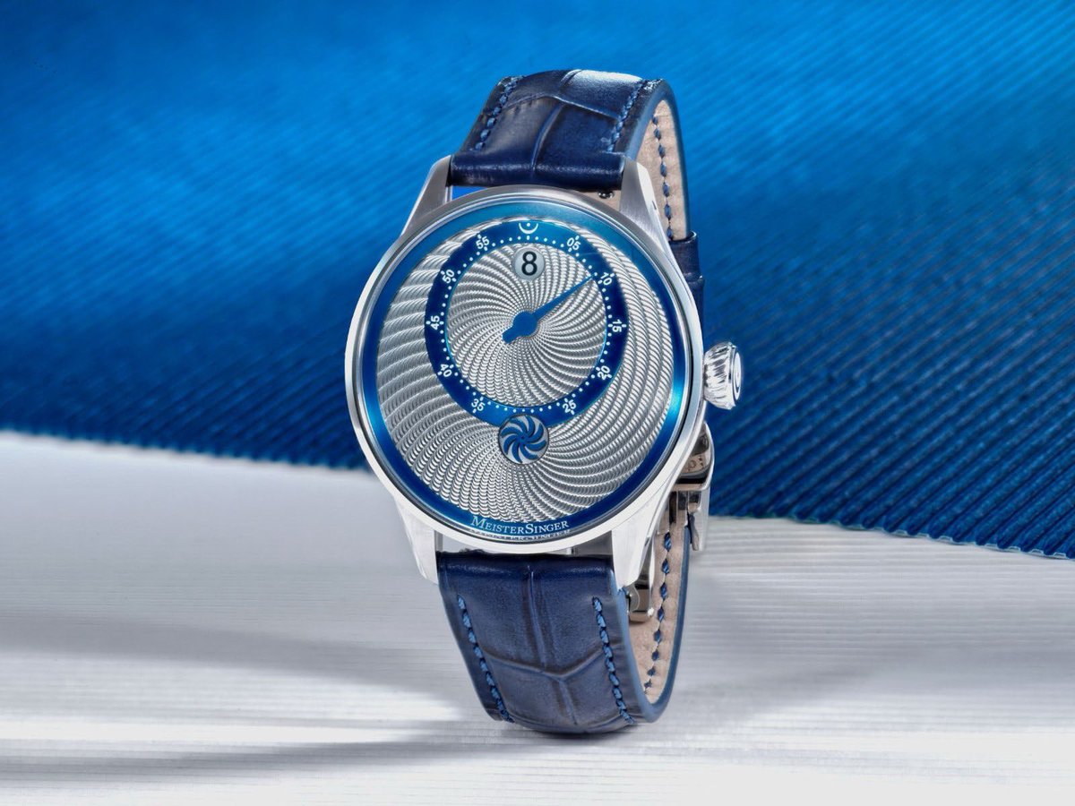 meistersingerJP's tweet photo. 6月21日まで受注受付中の「Souscription Panthero Jumping Hour Guilloché」を改めてご紹介☺️

こちらはオーナーが決まってから製作が始まる、MeisterSingerならではの特別なスースクリプションモデルです。

ギヨシェダイヤルの表情やジャンピングアワーの機構など、見れば見るほど惹かれるモデルです。
気になる方はぜひお気軽にご連���くださいませ！✨

詳細はこちら→ https://t.co/IF6yF1dW0F

#MeisterSinger #マイスタージンガー