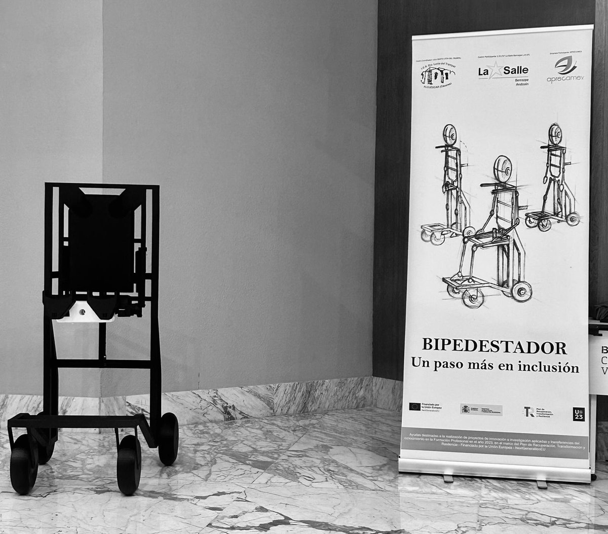 UpeCaceres's tweet photo. 📌Bienvenida: Isabel Sánchez Morcillo, Directora del IES Santa Lucía del Trampal
📌Intervienen: 
- La Salle (Andoaín): Ion Olano, Josema Fernández, Asier Elejoste
-Centro de Atención a personas con discapacidad física (CAMF) del Imserso de Alcuéscar: María Claros Rasero. https://t.co/v8ttciU1xi