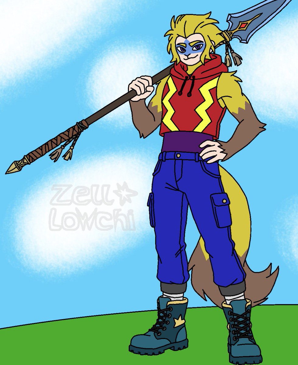 Goofy_Weirdo449's tweet photo. Time to redesign Nerakash just a little 
#oc #ocart #wukong #ninetails #monkey #fox #yokai #demi-god https://t.co/UGNJ6Q6vNa