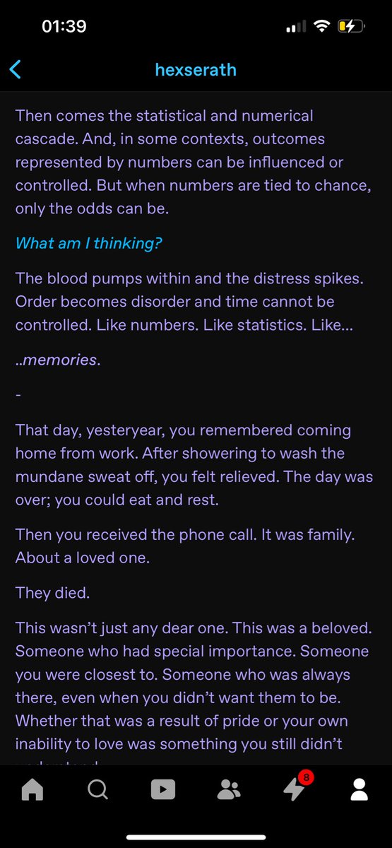 hexserath's tweet photo. [Part 1/8] Every Mirror Is a Grave

Ticket Taker x Grieving, Workaholic Reader

SFW/Angst/Fluff

Rest of the parts in replies!

#tfc #thefreakcircus #tickettaker #tfctickettaker #thefreakcircustickettaker https://t.co/S749nHdsmG