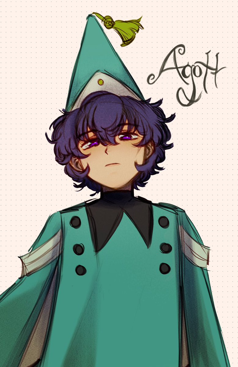 DrawsEleven's tweet photo. am watching Witch Hat Atelier rn and currently my favorite is Agott https://t.co/iKqOGJ6GfG