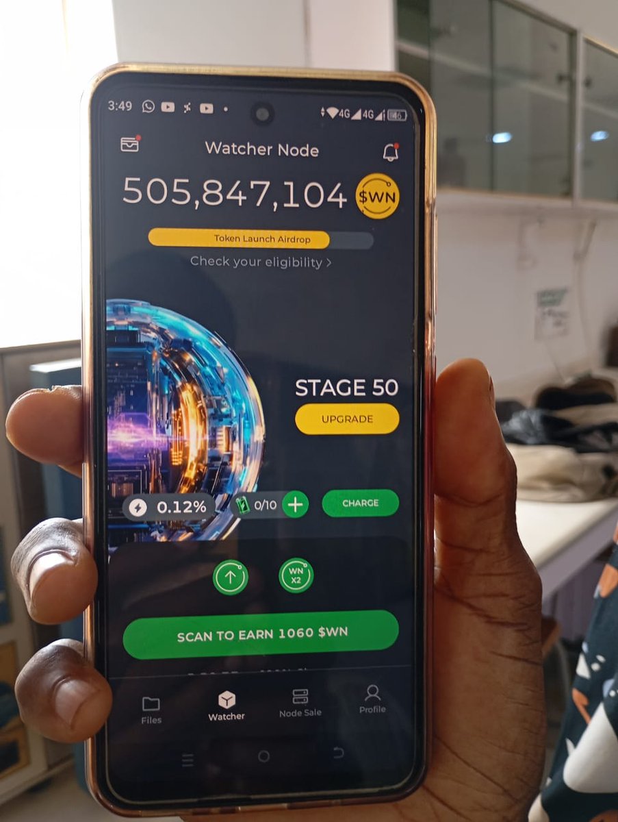 AnjorinAkinbob1's tweet photo. Launching Watchers Node to secure @DeNetPro storage network, live from Ibadan. #Watcherseverywhere https://t.co/5VKR8ErW6z