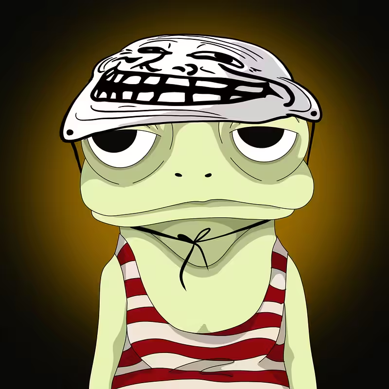 BeLikeSol's tweet photo. Congrats to whoever scooped the  troll mask frugugu nft https://t.co/JAI9fjpCA3
