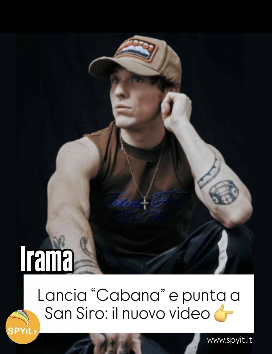 SPYit_official's tweet photo. Guarda il video 👉https://t.co/8Ar6M2nrDI

#irama #xfactoritalia #cabana #hitestiva https://t.co/tDlpGfOUmI