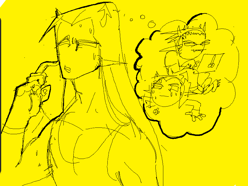sweatyhooves's tweet photo. posting tis horrible mspaint doodle befor going to bed ok https://t.co/htvEMFNR6N
