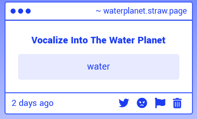 Timely Mart. The Waterimp! tweet media