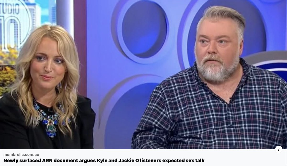 MFWitches's tweet photo. Unbelievable, witches.

Just freaking unbelievable.

That is, news ARN’s lawyers (presumably at ARN management’s enthusiastic and explicit direction) were strongly arguing back in December 2025 that the Kyle and Jackie show should NOT be subjected to normal rules of decency and respect towards women and minority groups because their audience “expect a bit of smut”:
“A newly revealed document shows ARN’s lawyers arguing against the regulation of the Kyle and Jackie O Show on the basis of their sex-tolerant audience.”
https://t.co/79I7qMwEm5

What in the freaking suitcase? 

So well over 18 months into our #VileKyle campaign, ARN’s management and even their lawyers were so opposed to moderating the content and so fucking clueless about what reasonable people would see as fair and ethical to broadcast that they were fighting as hard as possible to KEEP THE FILTH GOING.

The reason? Well, there’s only one possible: that the filth and hate was the only way they thought they’d keep an audience. Or (okay, maybe there were two reasons), Kyle himself was so uncontrollable the station actually had to make shit up to mollify him and keep him onside. 

And all this, when they had already lost (by their own recent admission) more than 26 million dollars between July 2024 and June 2025 due to our boycott, and would’ve been losing the same amount (or more) during the next financial year during which that letter was written. 

Need any more evidence of just how stupid and unfit to lead the company these people were? Sure, there was a CEO change the following month after which the situation changed pretty rapidly, but as at the date of the communication quoted in the piece, these numpties still thought their right to broadcast vile sexual violence and hate would win out over losing tens of millions, if they only tried hard enough and kept it up long enough.

Fuck sake.

Pack of shit-stick losers.

Of course we all knew this, but this piece is even more evidence of that incontrovertible truth. And thus, even more evidence of the importance of our campaign, which has now forever let these bastard media owners know just how nonsensical and horrific that ratings strategy is.

They were warned, and they ignored us.

But they won’t fucking ignore us again, will they?

_______

We won’t stop till advertisers stop funding filth. Go to https://t.co/gefVqPNM7A to learn how to contact advertisers. Or go directly to FOE lists for ongoing campaigns here: https://t.co/Es49qK4TCo . Send all responses you get to witches@mfw.org.au.

Please also support our work to get rid of Vile Kyle: it’s a subscription to the future for the price of a coffee (or two) each month:
https://t.co/LES4fbWnAs

#ToYourBrooms