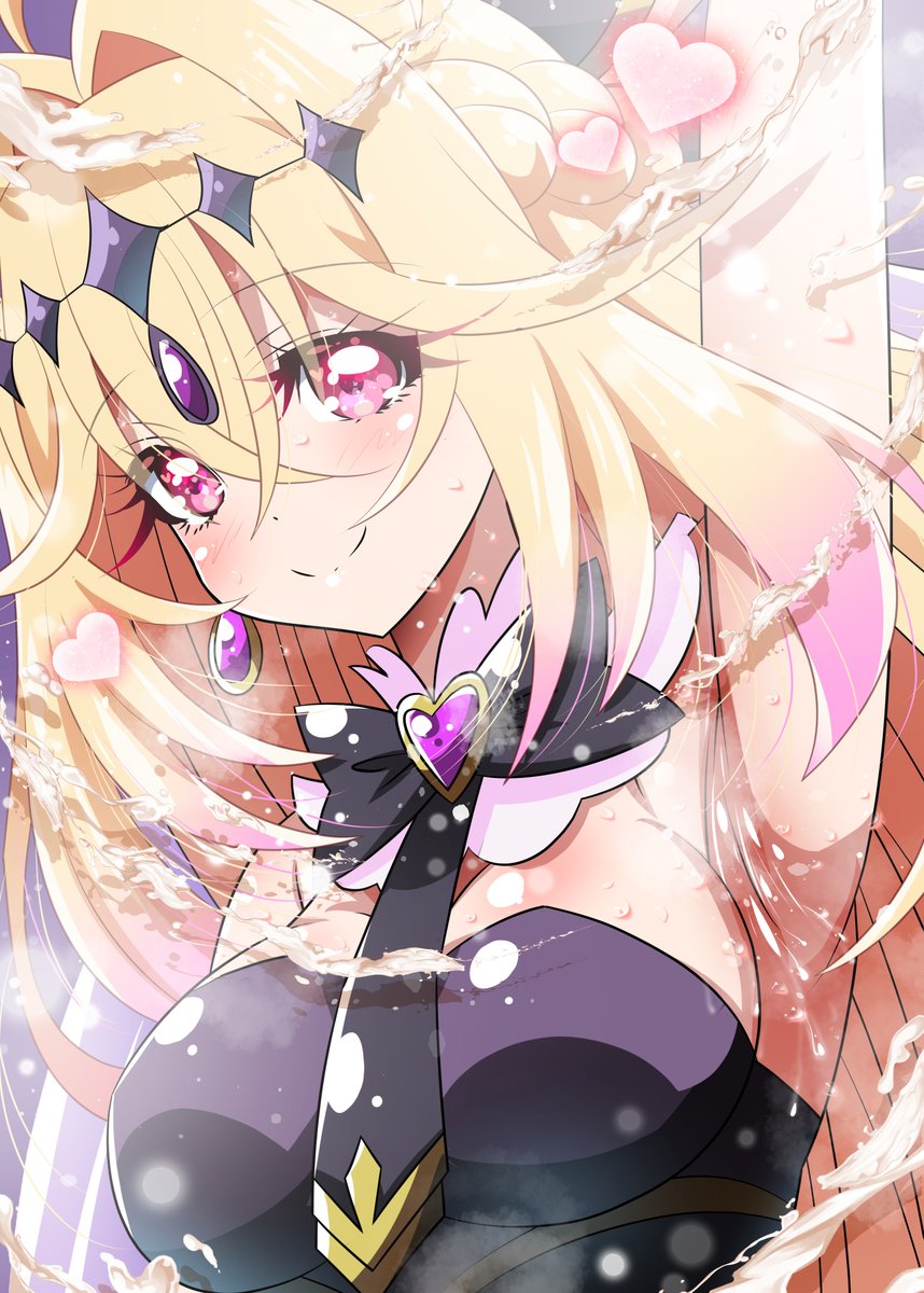 aihamuteki2's tweet photo. キュアアルカナ・シャドウちゃん 
（以前描いた絵のリメイクのすがた）　 
#たんプリ https://t.co/sBsI0PzFpq