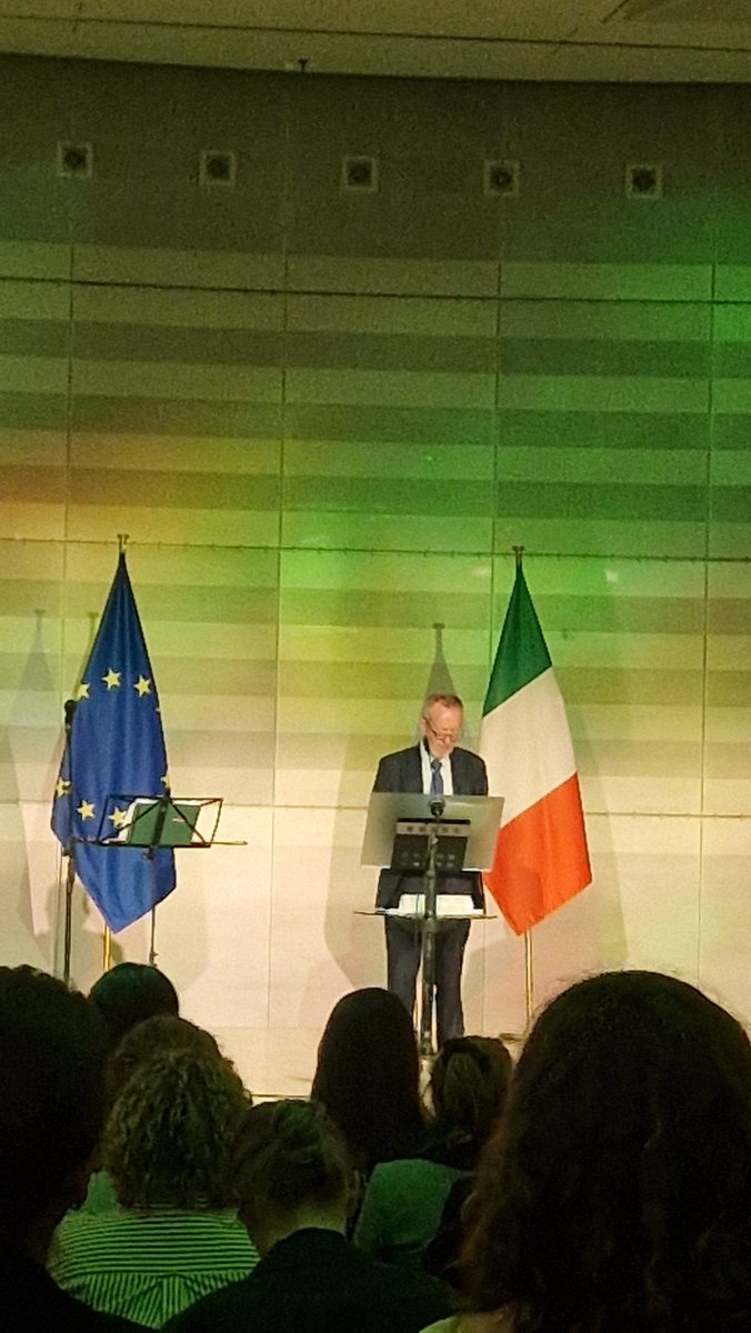 moconchuir's tweet photo. Ócáid iontach / a great event ag @SeanKellyMEP aréir i @Europarl_GA 

The Large Mark of a Small Island: a Parliamentary Celebration of the Irish Presidency https://t.co/XxLaAWTMNA