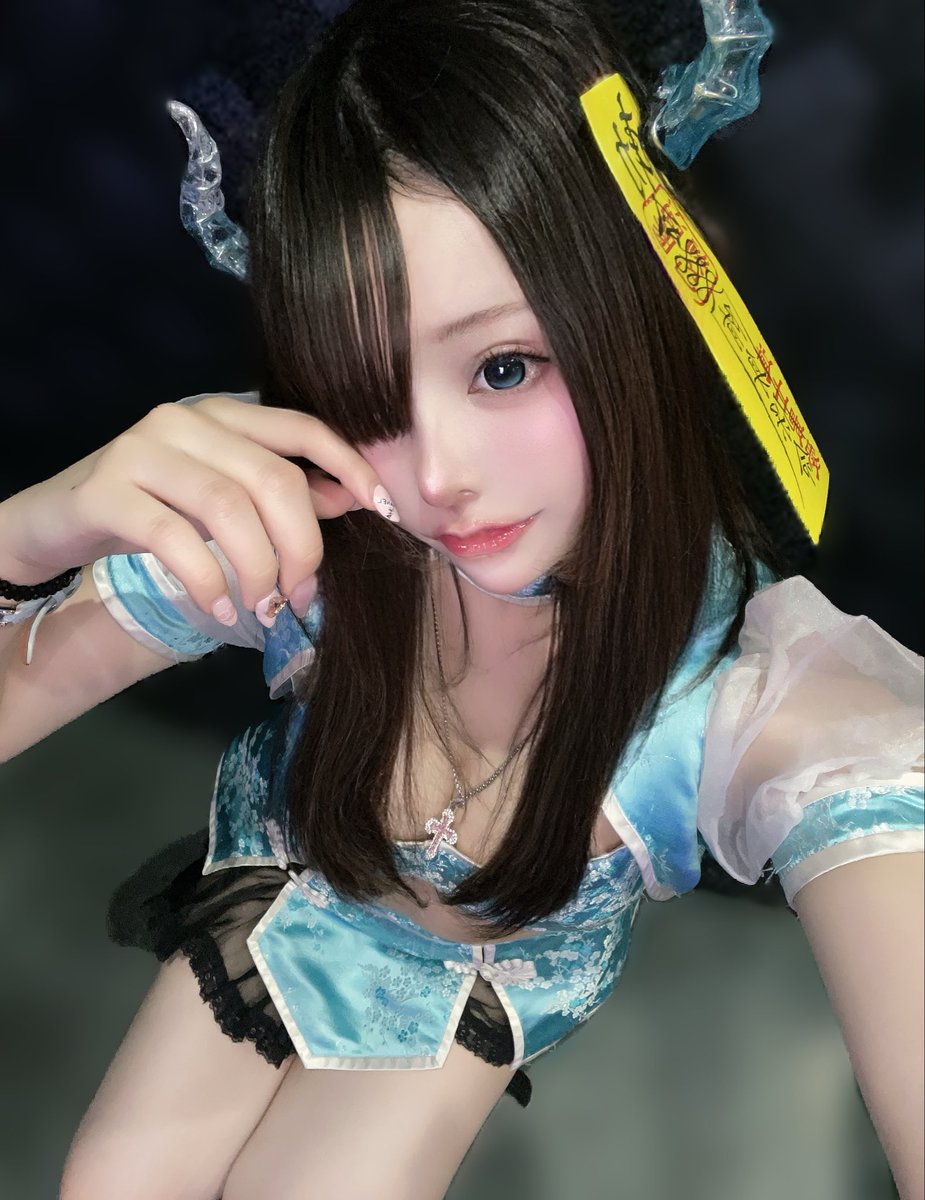 tsukki_YS's tweet photo. みずいろに溢れて🩵

 #コンカフェ嬢 https://t.co/xuAhtUz4jp
