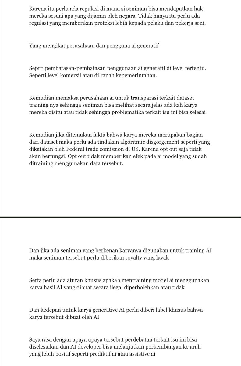 n_f_akbar's tweet photo. @mosmarth Izin urun ide mas. Draft ide ini sempet aku sampaikan pas dapet undangan buat hadir di FGD soal pekerja seni dan AI sama DKJ tahun lalu https://t.co/uCBJ88o3L0