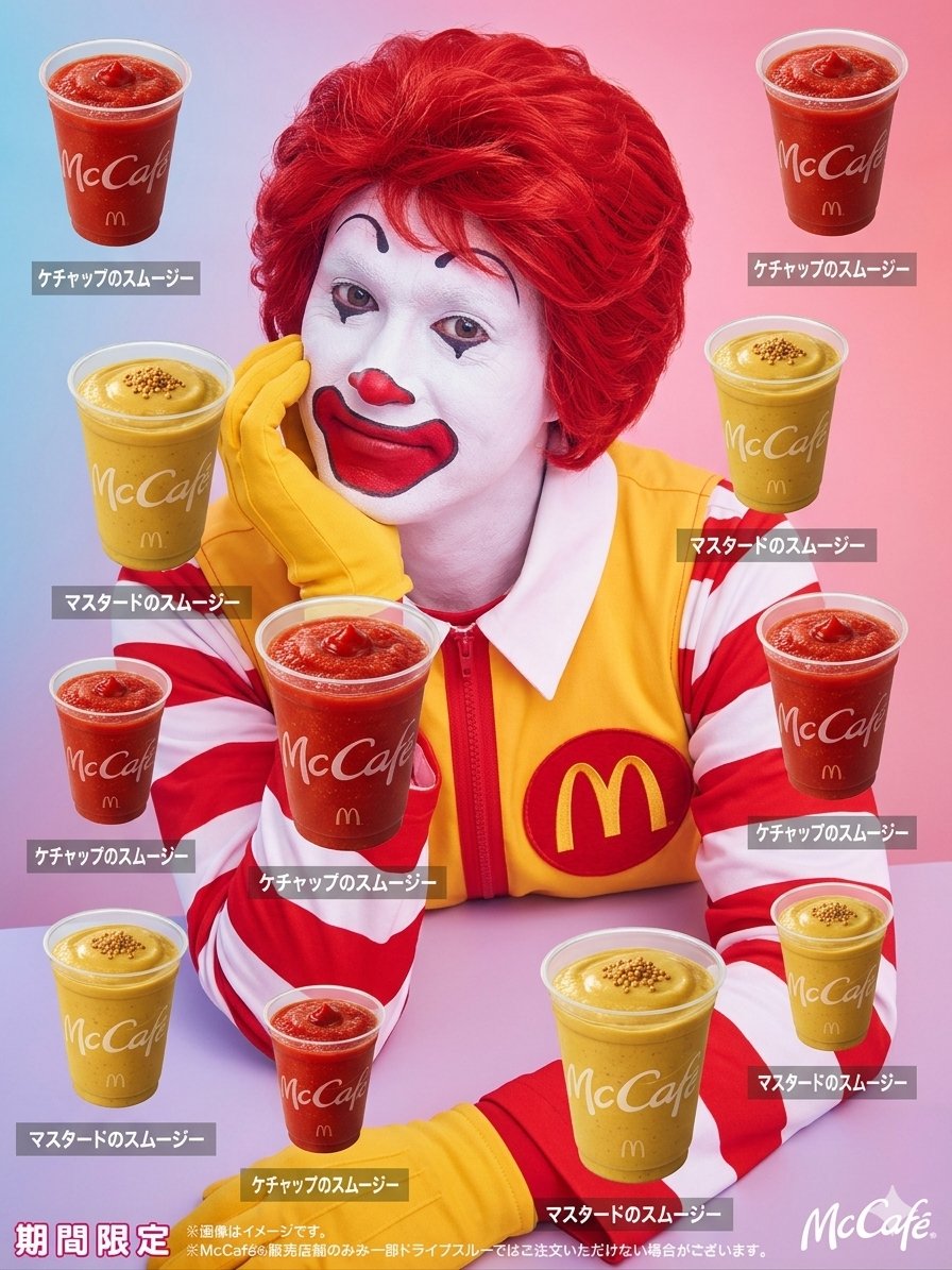 OtaEver's tweet photo. @McDonaldsJapan https://t.co/PO0QBCD0eF