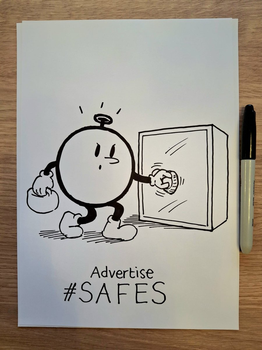 OneMinuteBriefs's tweet photo. One Minute Brief of the Day - 04/06/26
Create posters to advertise #SAFES 🔒

💡 Enter today’s brief on X and/or LinkedIn to feature on our daily Facebook Round-Up.

📲 You can also share submissions on Insta via posts & stories.

* Notes/Scribbles/Designs all welcome. 
* Enter as many times as you like.
* Remember to add your name/handle in the top-left corner. 

🔄 Likes/Reposts appreciated. Sharing is caring. 

⏱️ Deadline 6pm BST

The daily creative competition for quick-thinkers, advertising creatives, copywriters, graphic designers and marketing enthusiasts…

Everyone’s welcome. 👋