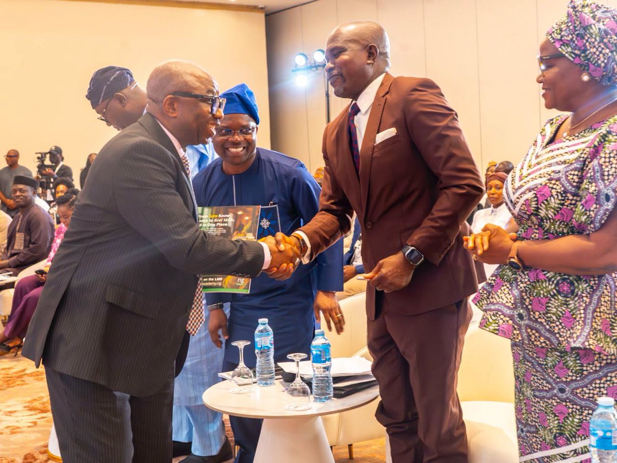 ndpcngr's tweet photo. The National Commissioner/CEO of the Nigeria Data Protection Commission (NDPC), Dr Vincent Olatunji, delivered a goodwill message at Tech Convergence 3.0, themed, "Strengthening Nigeria’s Digital Independence: the Role of Policy, Digital Identity and .ng for Economic Growth," https://t.co/Soe9lTX6rO