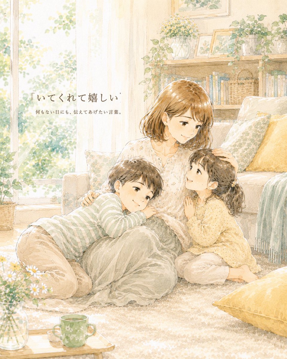 gokigen_note's tweet photo. 「すごいね」は言えても
「いてくれて嬉しい」は
照れくさくありませんか🥰

でも子どもにとって
頑張ったから認められるのではなく
いるだけで喜ばれる経験は大きい。

何かができた日だけじゃなく
何もない日にも
伝えてあげたい言葉があります🫶 https://t.co/8QK3eD71mU