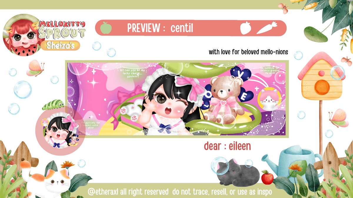 moccapucinou's tweet photo. received the cutest preview layout by @etheraxl!  (⁠ ⁠˘⁠ ⁠³⁠˘⁠)🩷. tysm buat kak @selimyutt udah traktir layout lucu kak shei di hari spesialnya! 🥺💗. happy bday to kak asa! i wish u all the best 🍀🍰🎉 

— tysm kak @etheraxl for making a super cute layout! 😻🎀 https://t.co/g0kLRBiHLp