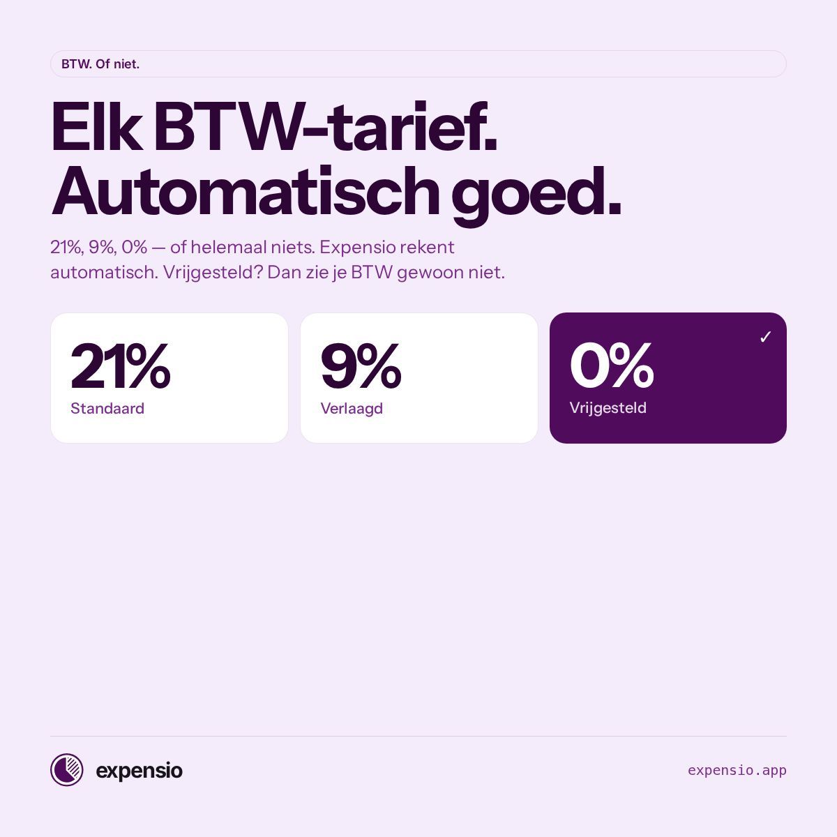 danielplomp's tweet photo. Eén ZZP-declaratie: 120 km, lunch (9%), software (21%), internationale factuur (0%).

Vroeger een avond Excel. In Expensio: vijf regels, BTW automatisch per tarief, één knop → PDF.

→ https://t.co/vunDpGIaho https://t.co/yJ5cxlRCSq