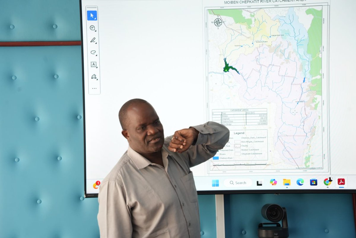 wamalwajl's tweet photo. At Maji House, i Joined PS @JKorir_K where revised designs for the KSh 4.9 billion Ziwa–Little Nzoia Water Supply Project were presented. The project will enhance access to clean water in Soy, Moiben, Likuyani and Tongaren constituencies. #WaterForAll https://t.co/XSXY1eQf9b