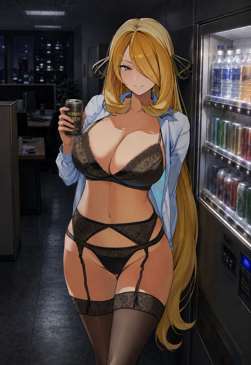 circle_ueponzu's tweet photo. シロナ(cynthia)                                                                                                                                                                                                                                                                               SFW