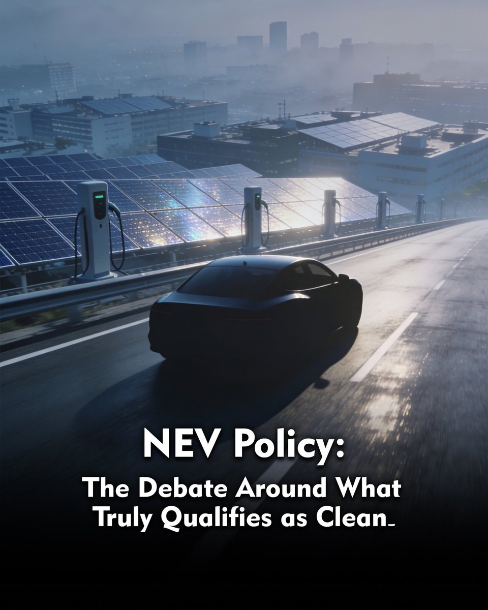 MariaChTweets's tweet photo. Policy clarity is essential for fair taxation and EV adoption. Treating limited-range PHEVs as full EVs distorts incentives and slows genuine BEV transition.
#50KMnot_anEV #BEVsNotPHEVs #PakNEVPolicy #PakAutoReform https://t.co/qViQKESFQb