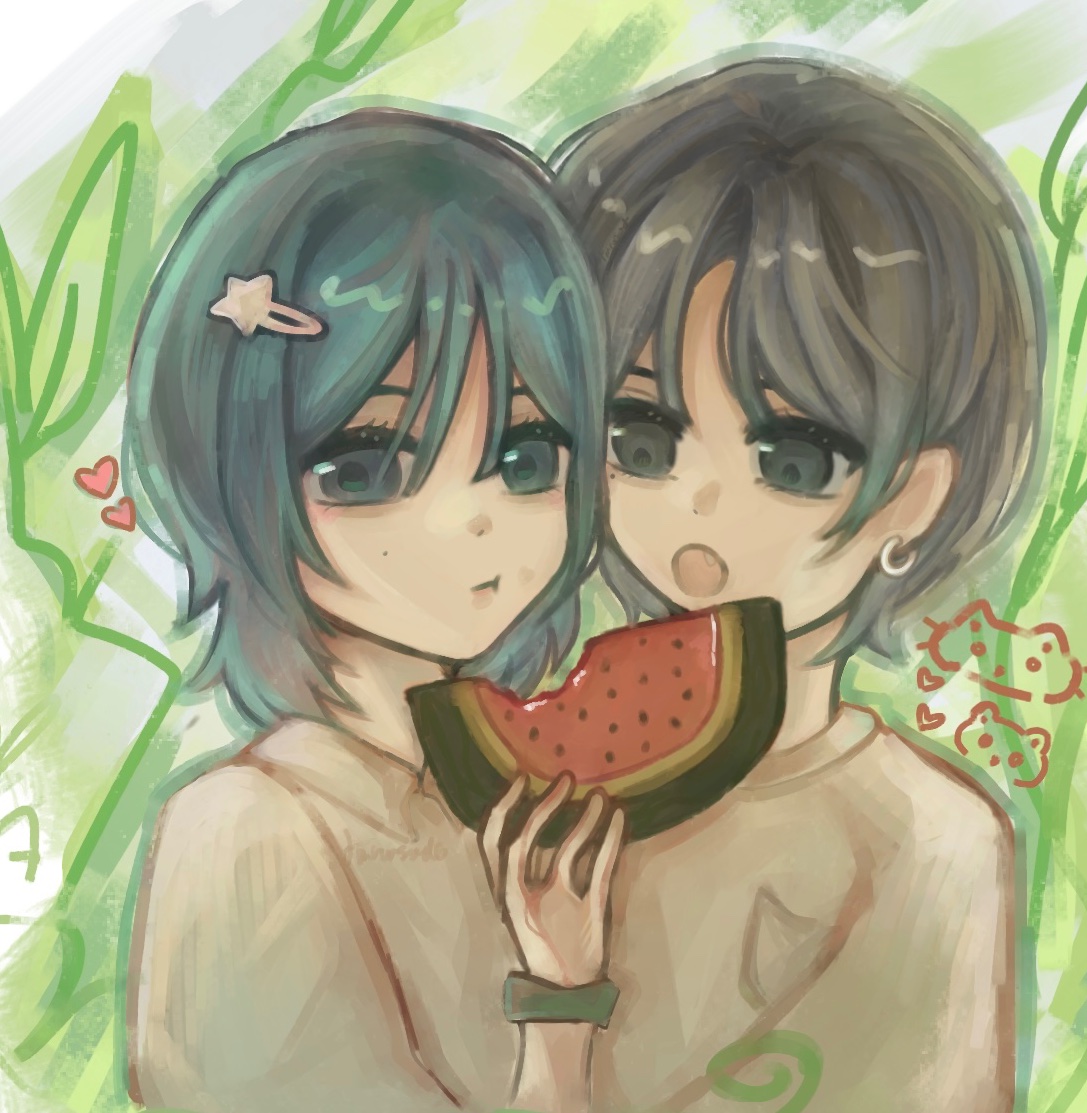 tmrwsode's tweet photo. doodle nom nom #beomjun https://t.co/xderx3Pzu0