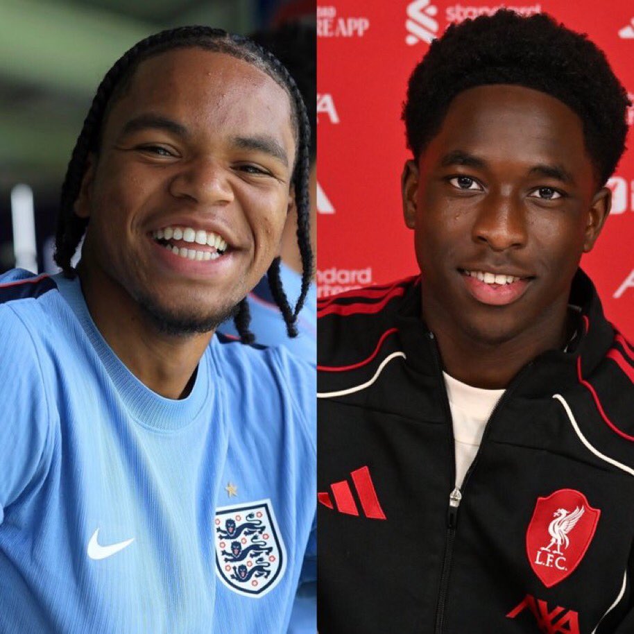 l4pablo's tweet photo. In the next couple of years, we will see Rio Ngumoha and Josh Abe both starting on the wings for the club. Hopefully, Iraola will put a lot more faith in the unbelievable talent in the LFC academy than his predecessor did. 

Liverpool’s future looks bright 💫 https://t.co/BEKu7PsDie