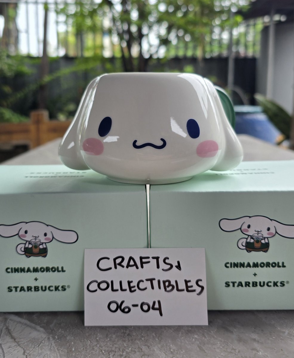 CraftsDailyPh's tweet photo. wts lfb Cinnamoroll x Starbucks 2026 
PH Exclusive

(2) Mug
— On hand, ready to ship.
— Shipping at your own expense.
— J&amp;T Express <📍Pangasinan>
❌️ Sensitive and impatient buyer.

#starbucks #sanrio #cinnamoroll https://t.co/T9WweMV6VO