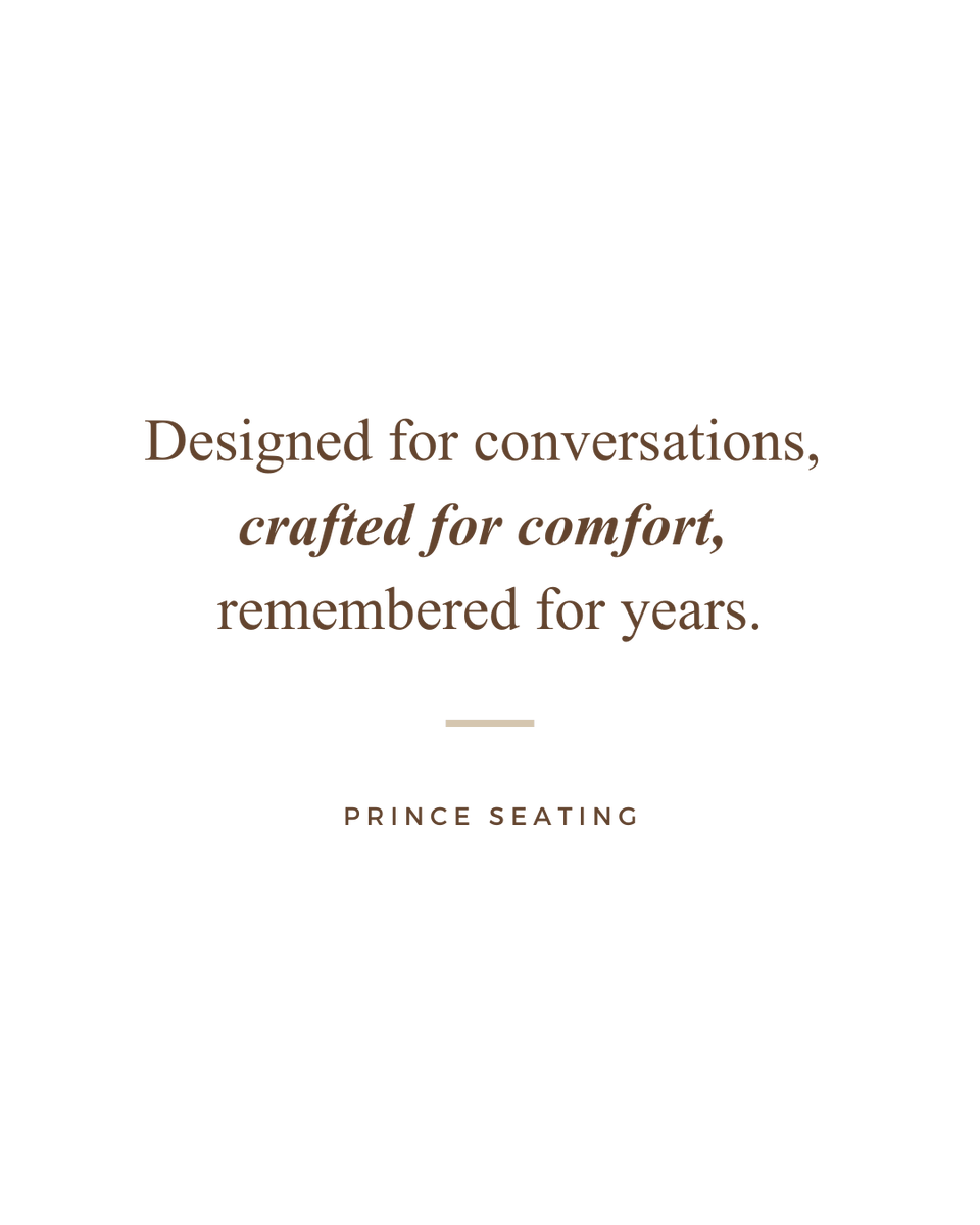 PrinceSeating's tweet photo. Meaningful conversations, productive meetings, or moments of relaxation, every space deserves seating that feels as good as it looks.

At @PrinceSeating, every chair and seating solution is crafted for lasting comfort, timeless style, and everyday living. ✨ https://t.co/l78gF7bUsV