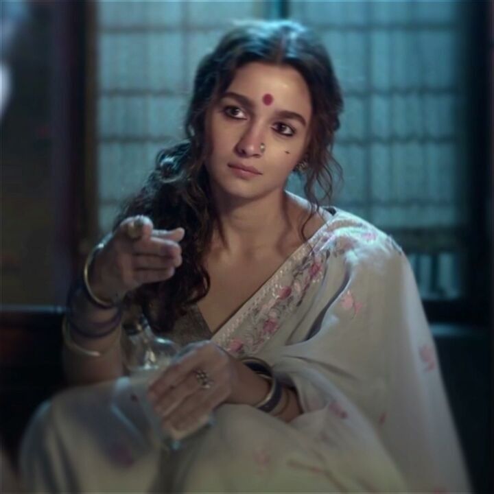 CoreAliaa's tweet photo. Her as gangu was literally one for the books🤌🏻 https://t.co/nbgaqn9cjU