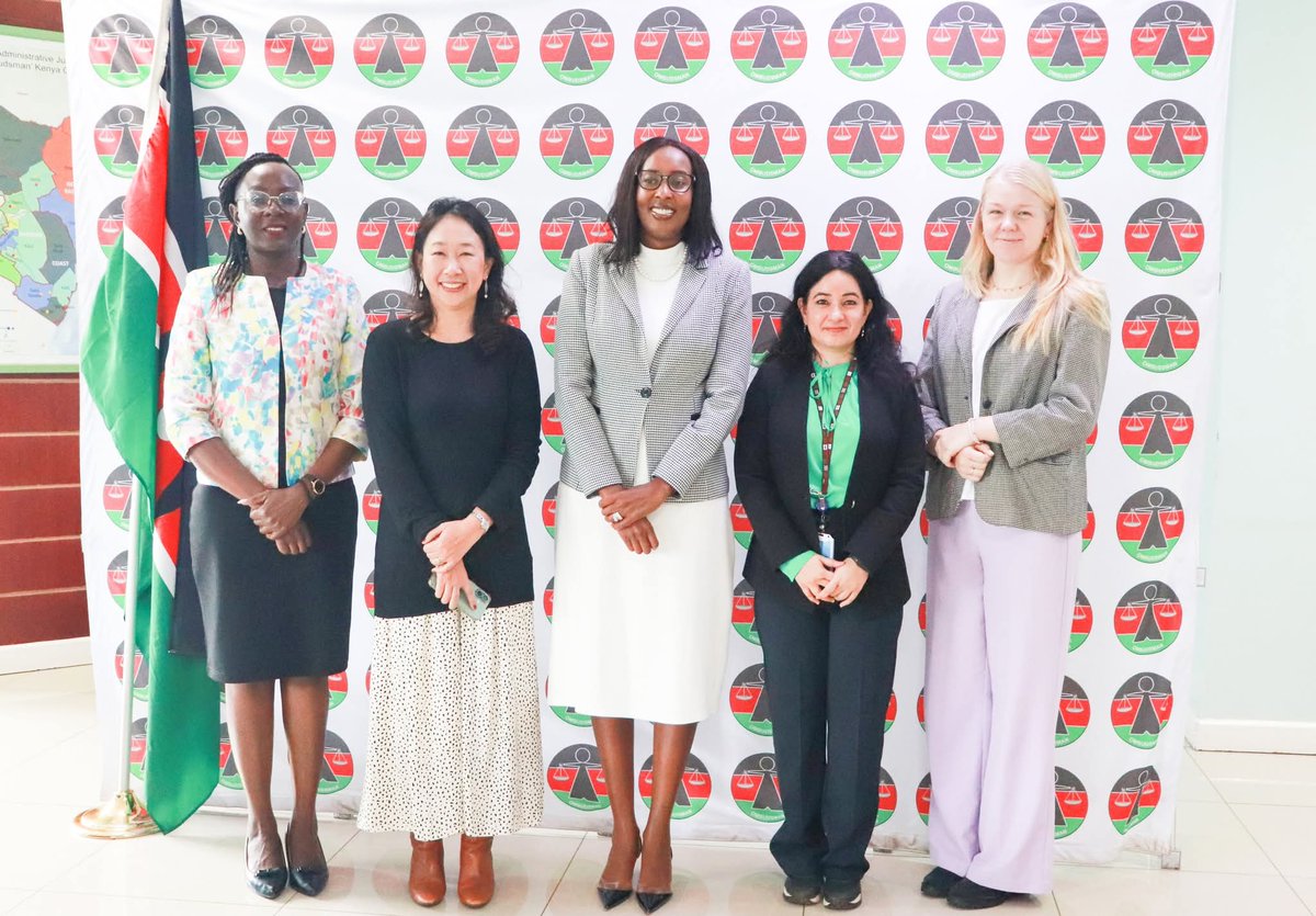 Djemator's tweet photo. Pleased to engage Development Partners on strengthening Access to Information initiatives.

Together with Ms. Hannah Walsh of @FinlandinKenya and Ms. Ito Misako, Regional Advisor for Communication and Information in Africa at @UnescoEast, we held constructive discussions on .. https://t.co/Hgnxkrn6U1