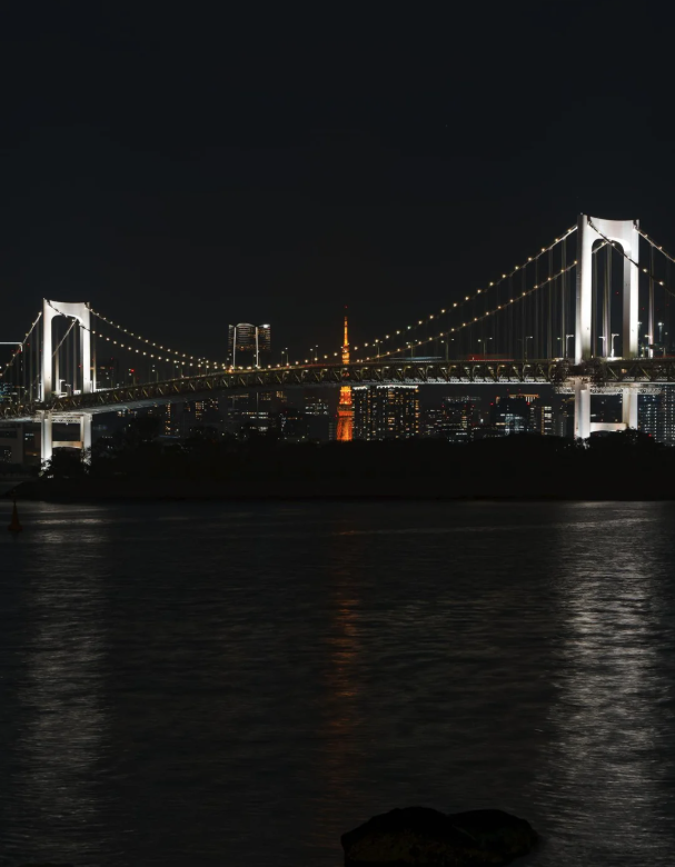 BilfingaMax's tweet photo. Rainbow Bridge Odaiba https://t.co/B0w6ZaPjaz