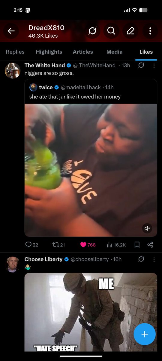 DreadX810's tweet photo. @AspectKev_ @28thBlunt It's probably a good thing. Liked tweets are hidden now 🤣🤣 https://t.co/Ay23FHimfN