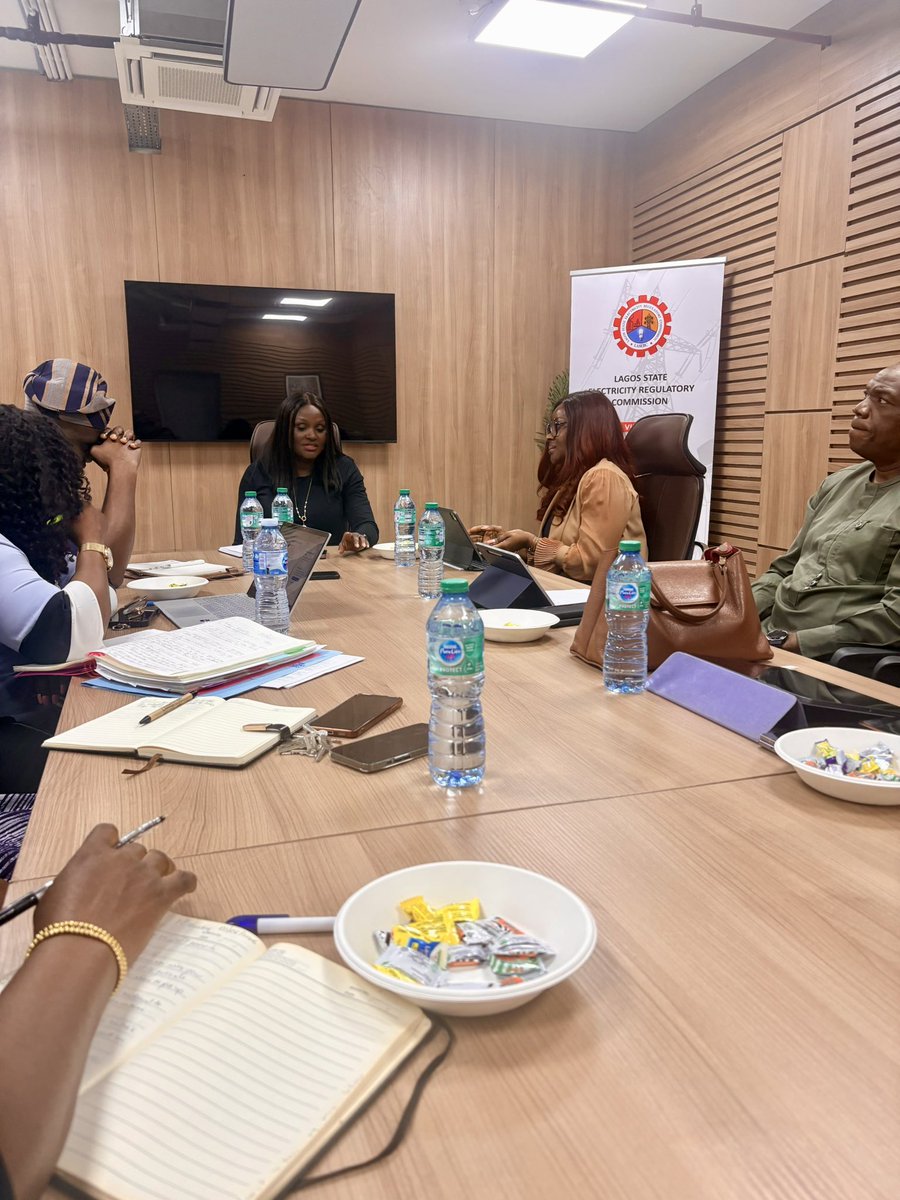 lasercng's tweet photo. LASERC engaged IE Energy on improving electricity reliability, expanding embedded generation opportunities, enhancing customer experience, and supporting sustainable investments in Lagos State’s electricity sector.

#RoadMapTo247Power #LASERC #IEEnergy #EnergyAccess #Power4Lagos https://t.co/IotAHzY5nu