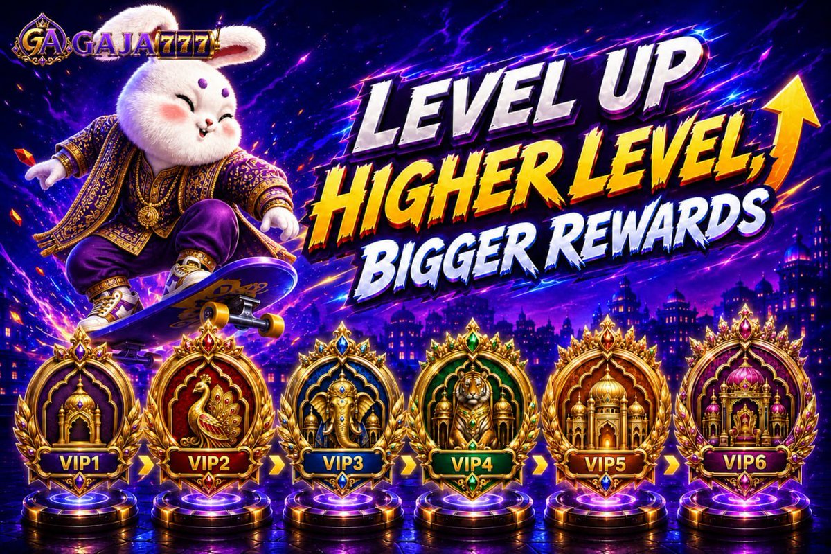 GAJA777VIP's tweet photo. 🎲 Play Daily ⬆️ Level Up 🎁 Claim More

1⃣Log in every day
2⃣Check your account level
3⃣Claim your bonus
4⃣Level up for bigger rewards

✅The higher your level the bigger the rewards you can claim.
#slotsgames #bonusgame #IndiaGame #IndianCricket #T20Cricket #CricketReels https://t.co/ELwcOJkRJU