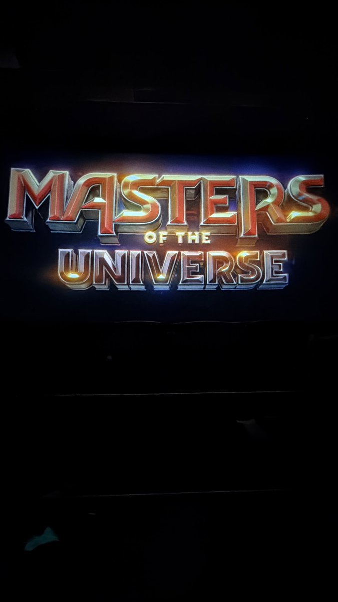 DavidtheZero's tweet photo. Got an early early screening of Master of the Universe 🙌🏼 it was actually pretty good 🙂‍↔️ 8/10 https://t.co/ZbaEApQNnk