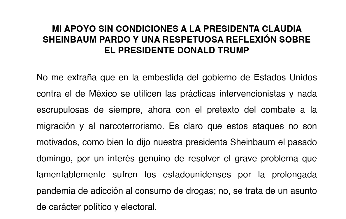 raytep's tweet photo. ¿Tan mal estará la situación para que AMLO despierte de su letargo en La Chingada? 
#AMLO #trump #sheinbaum https://t.co/9ptnKesxB8
