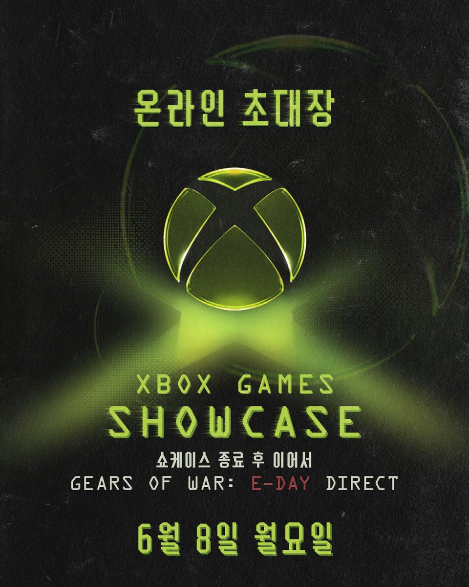 XBOX_KR's tweet photo. 6월 8일 새벽 2시!

#XBOXShowcase https://t.co/I38eqMpMVZ