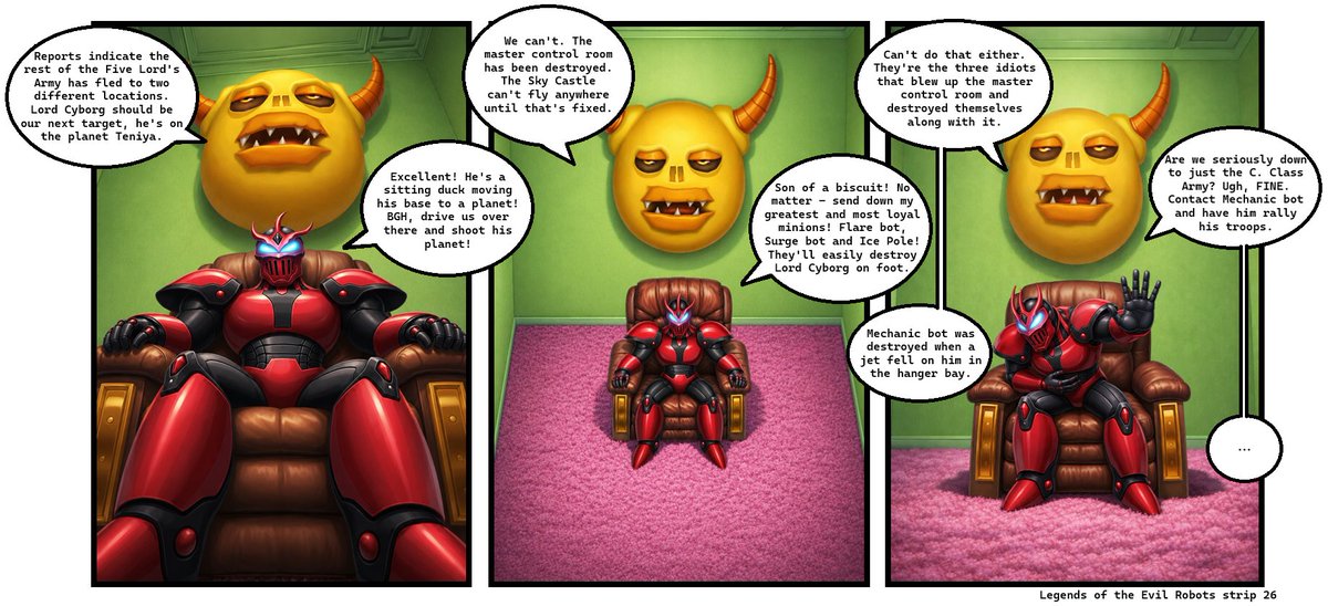 LantisArmstrong's tweet photo. Strips 25 to 28! The end of one Lord's story and the beginning of the next. https://t.co/rknWX0lDYC