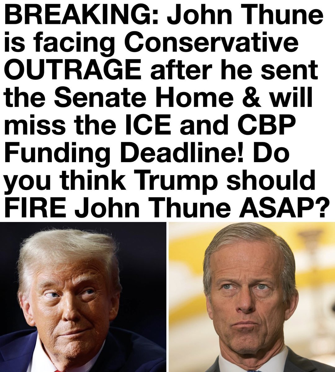 WH2161's tweet photo. @LeaderJohnThune https://t.co/DDldmkf3fP