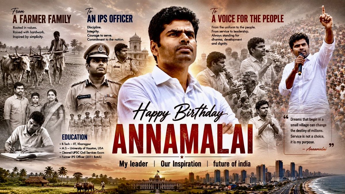 latchumanadhas's tweet photo. Annamalai ✌️ https://t.co/WLWjMKyzCA